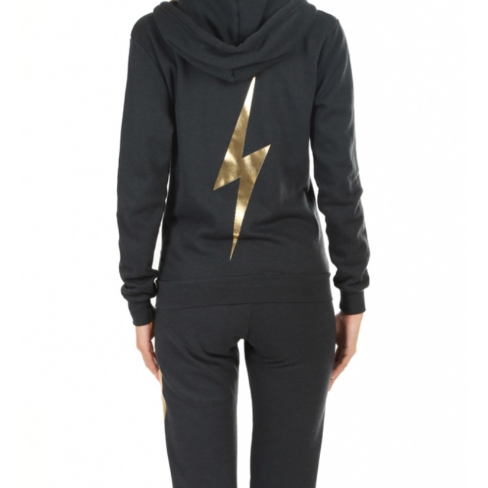 AVIATOR NATION BOLT ZIP HOODIE